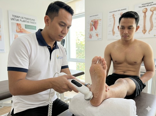 Ultrasound untuk nyeri tumit plantar fasciitis
